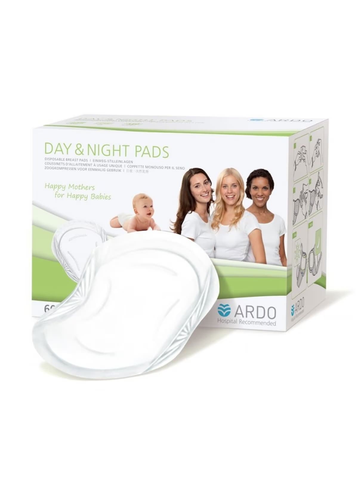 Ardo Day & Night Breast Pads – 30 Pack