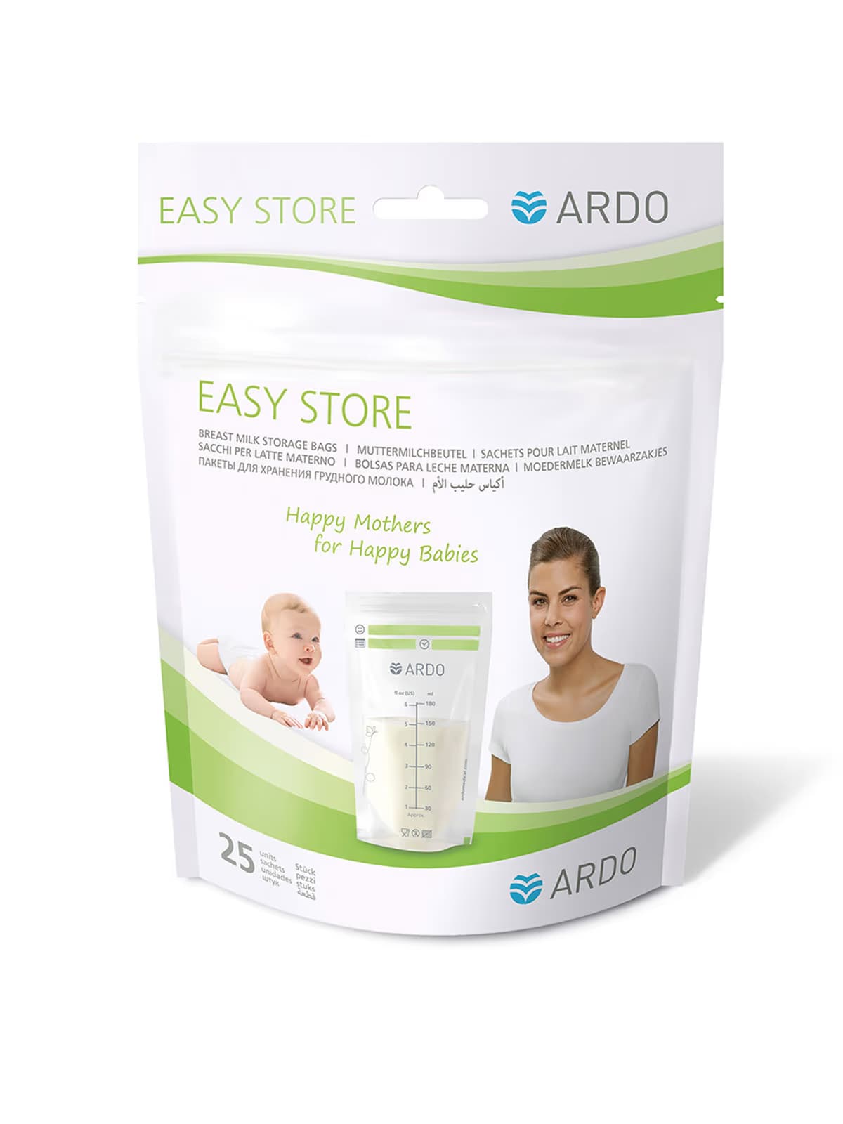 ARDO Easy Store Breastmilk storage bags